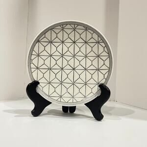 ED Ellen Degeneres Charcoal Gray 6 Inch Plate